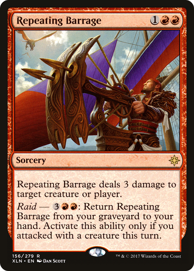 Repeating Barrage (XLN-156) (Foil)