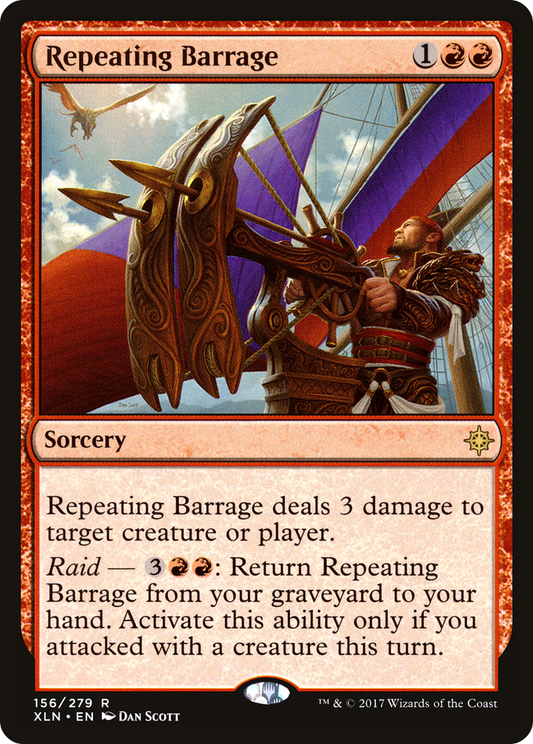 Repeating Barrage (XLN-156) (Foil)