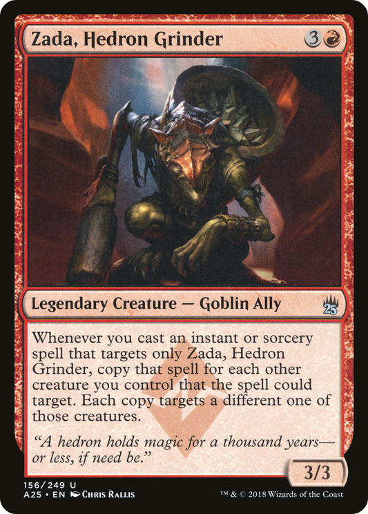 Zada, Hedron Grinder (A25-156) (Foil)