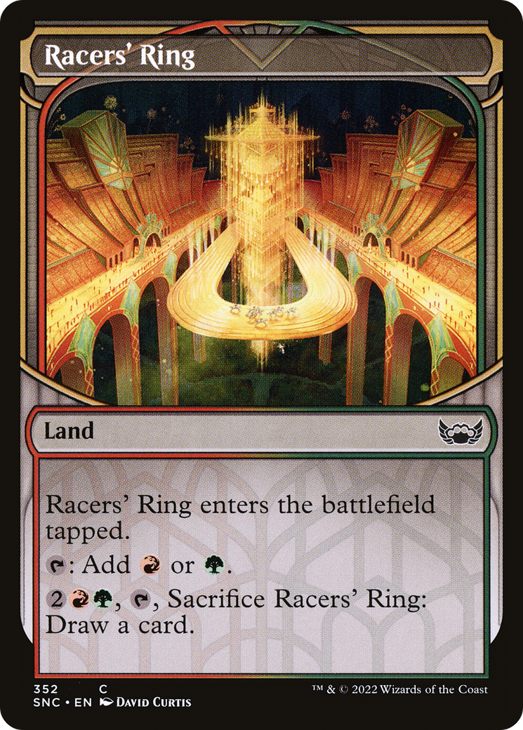 Racers' Ring (SNC-352) (Showcase) (Foil)