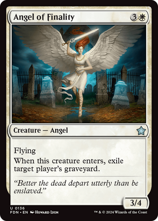 Angel of Finality (FDN-136) (Foil)