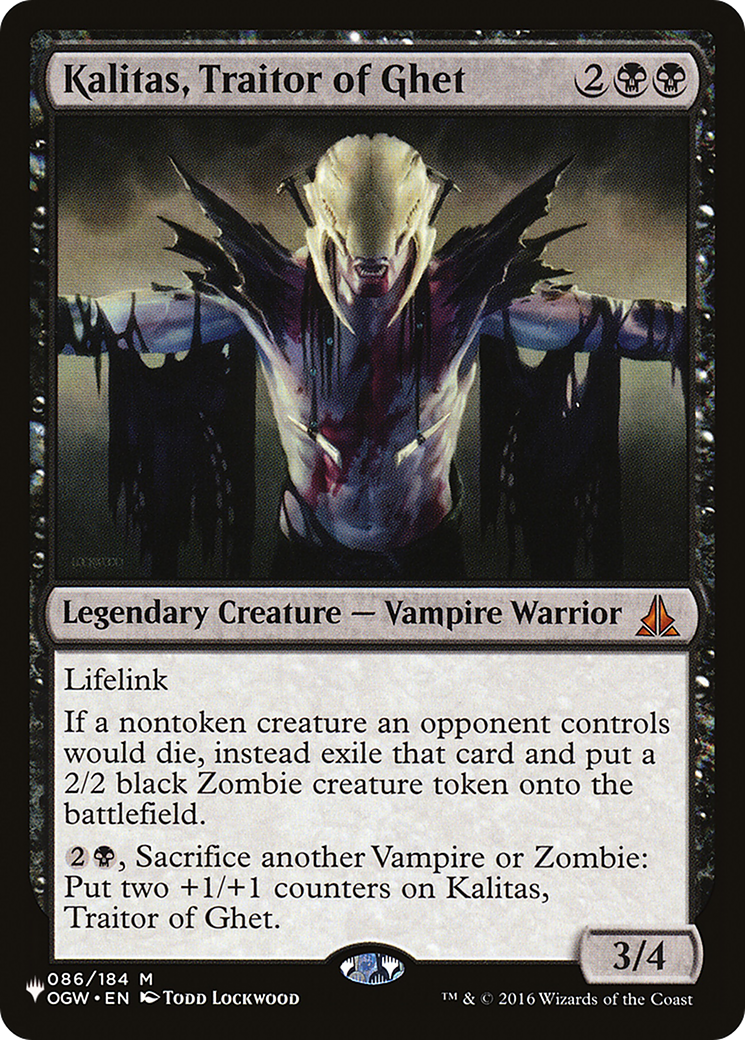 Kalitas, Traitor of Ghet (LIST-OGW-86)