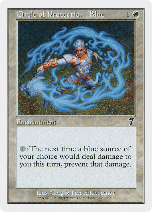 Circle of Protection: Blue (7ED-007)