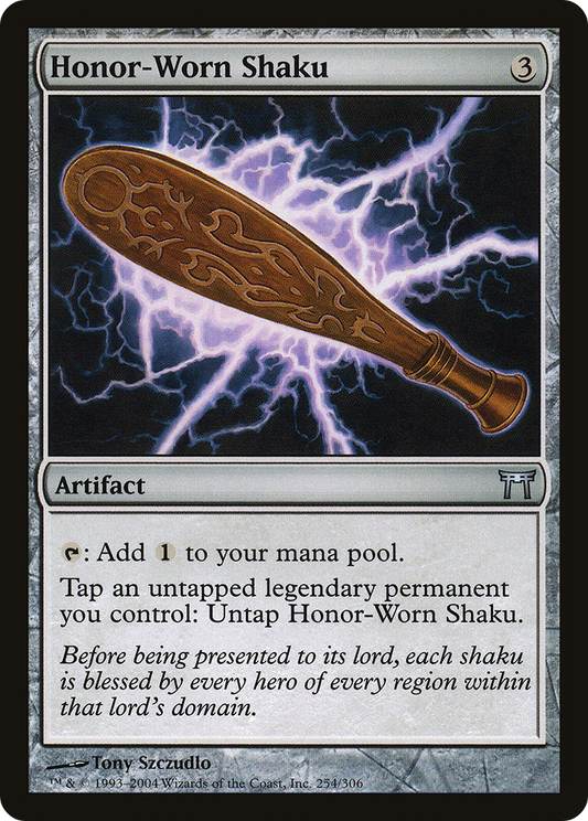 Honor-Worn Shaku (CHK-254) (Foil)