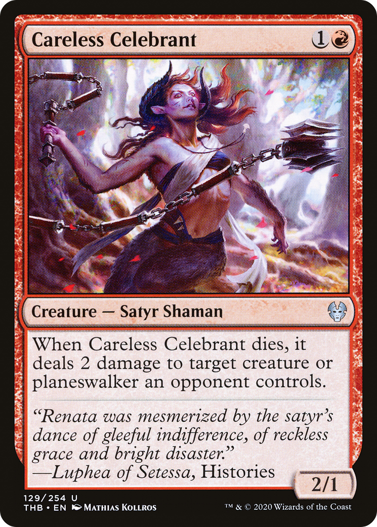 Careless Celebrant (THB-129) (Foil)