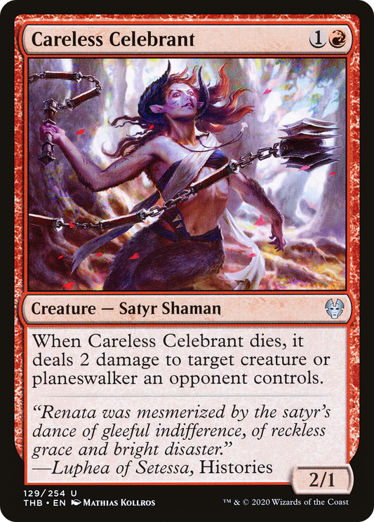 Careless Celebrant (THB-129) (Foil)