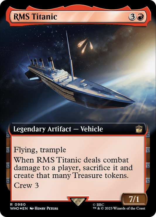 RMS Titanic (WHO-980) (Extended Art) (Surge Foil)