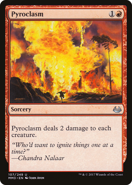 Pyroclasm (MM3-107) (Foil)