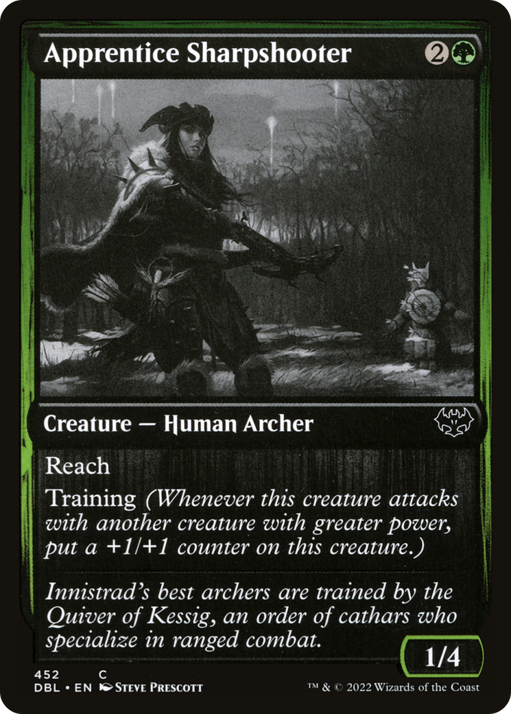 Apprentice Sharpshooter (DBL-452) (Foil)
