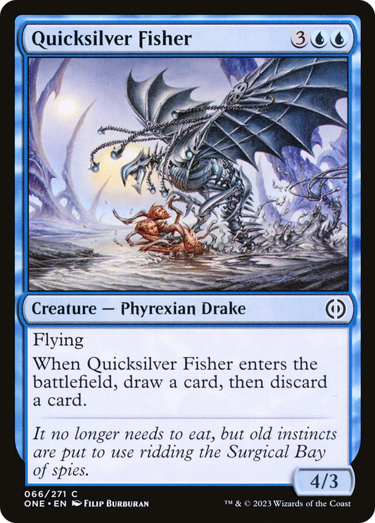 Quicksilver Fisher (ONE-066) (Foil)