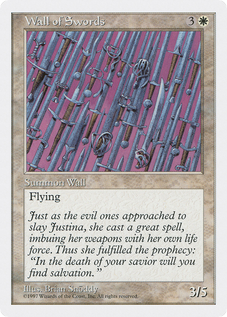 Wall of Swords (5ED-067)