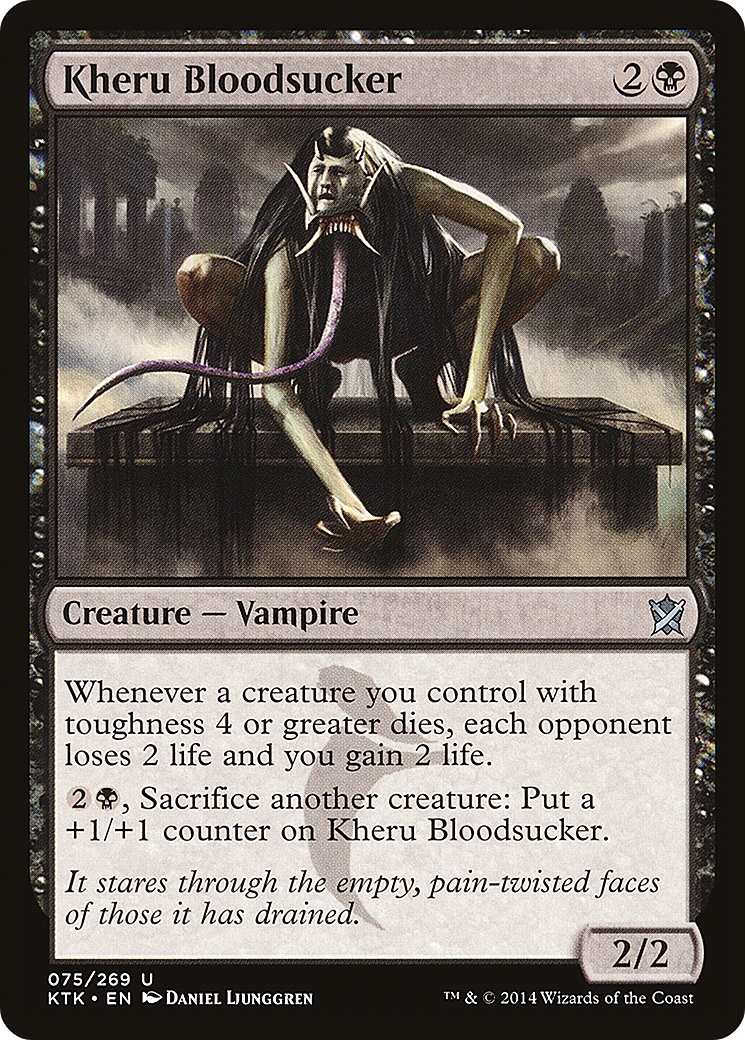 Kheru Bloodsucker (KTK-075)