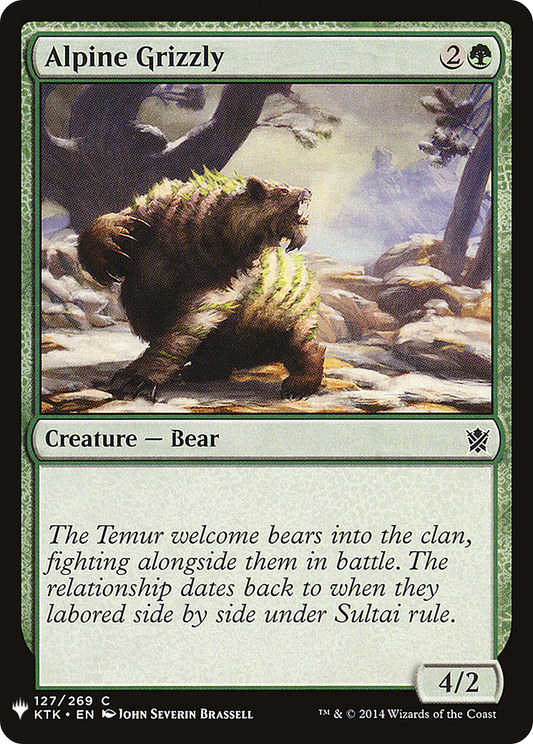 Alpine Grizzly (LIST-KTK-127)