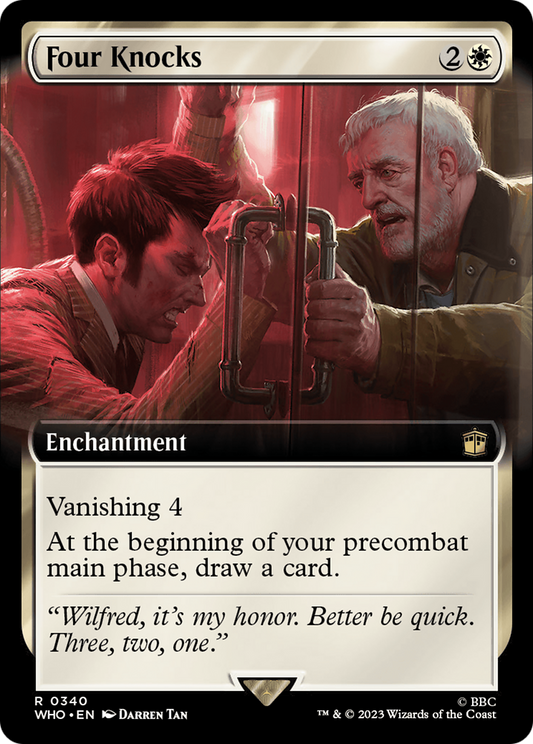 Four Knocks (WHO-340) (Extended Art) (Foil)
