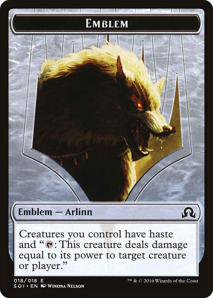Arlinn, Embraced by the Moon Emblem (SOI-018)