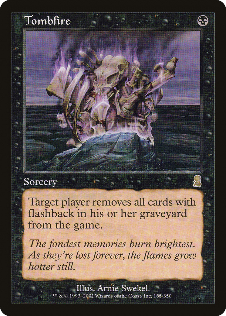 Tombfire (ODY-165) (Foil)