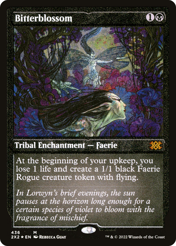 Bitterblossom (2X2-436) (Etched Foil)