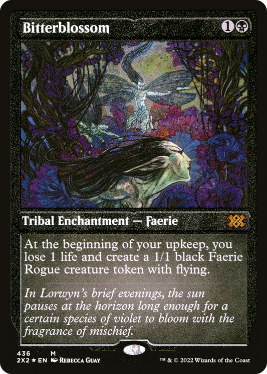Bitterblossom (2X2-436) (Etched Foil)