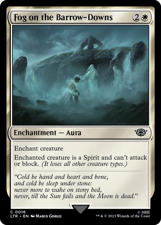 Fog on the Barrow-Downs (LTR-016) (Foil)