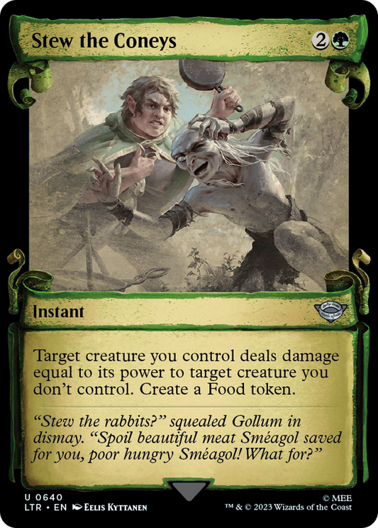 Stew the Coneys (LTR-640) (Showcase) (Scroll) (Foil)