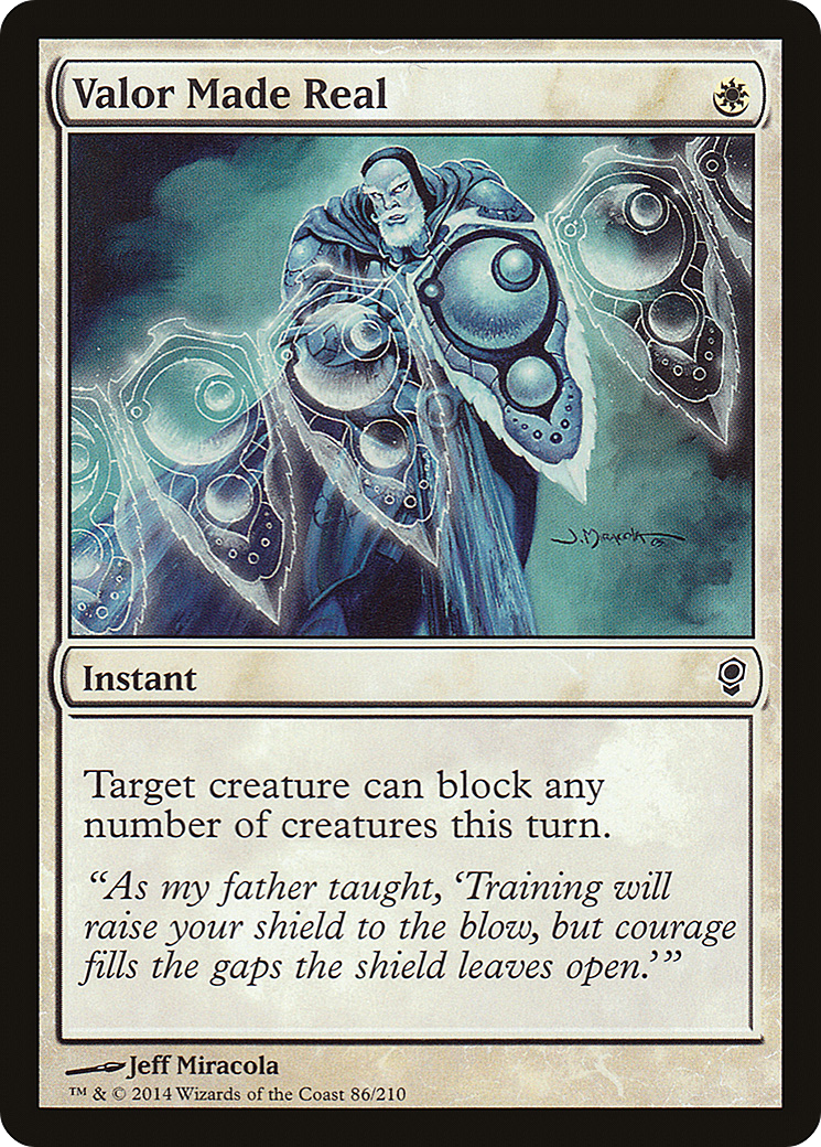 Valor Made Real (CNS-086) (Foil)