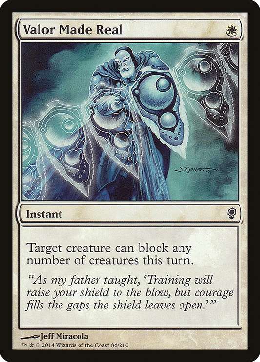 Valor Made Real (CNS-086) (Foil)