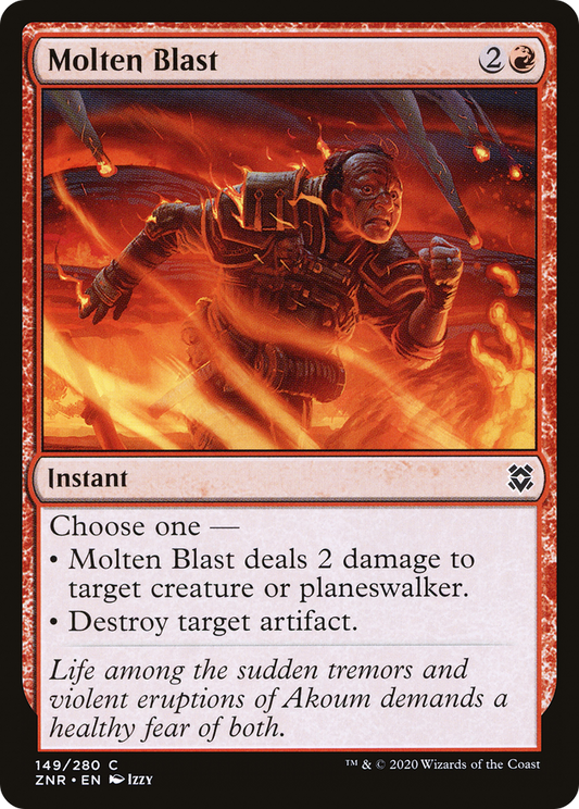 Molten Blast (ZNR-149) (Foil)