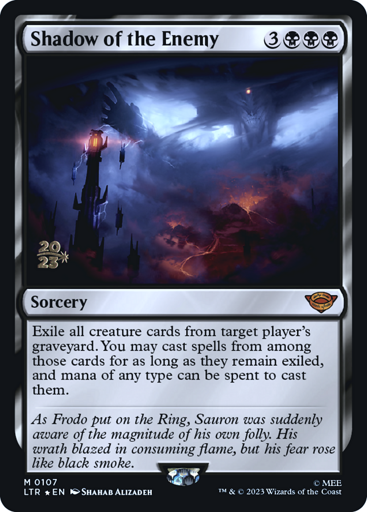 Shadow of the Enemy (PRE-107S) (Foil)