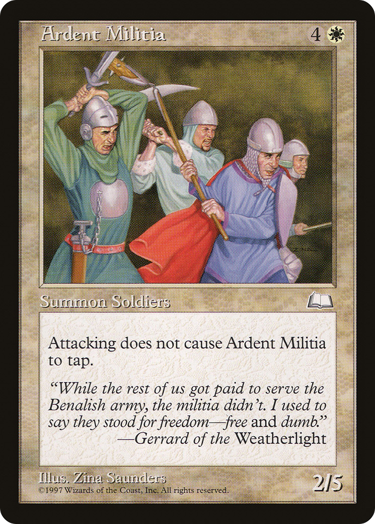 Ardent Militia (WTH-005)