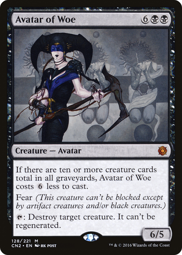 Avatar of Woe (CN2-128) (Foil)