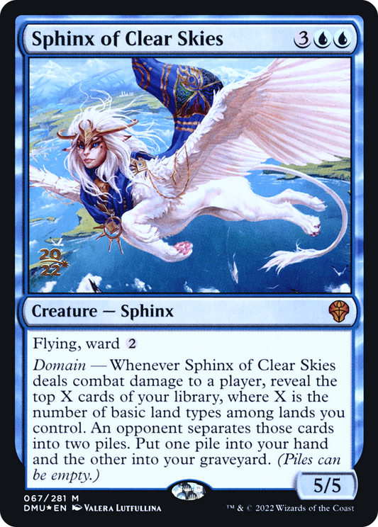 Sphinx of Clear Skies (PRE-67S) (Foil)