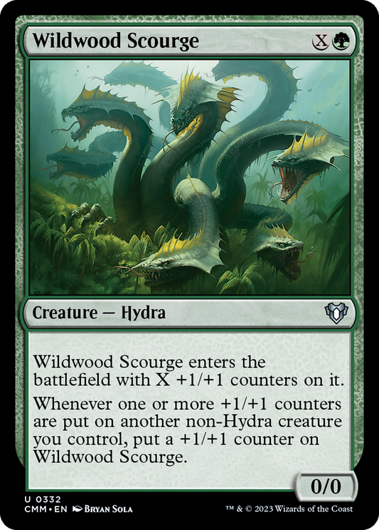 Wildwood Scourge (CMM-332) (Foil)