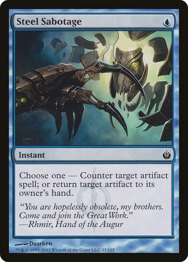 Steel Sabotage (MBS-033) (Foil)