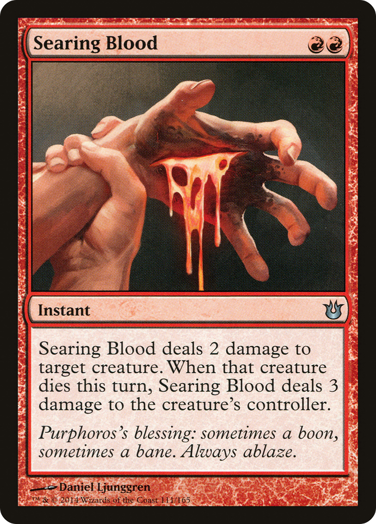 Searing Blood (BNG-111) (Foil)