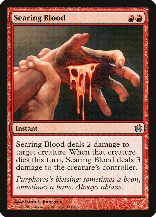 Searing Blood (BNG-111) (Foil)