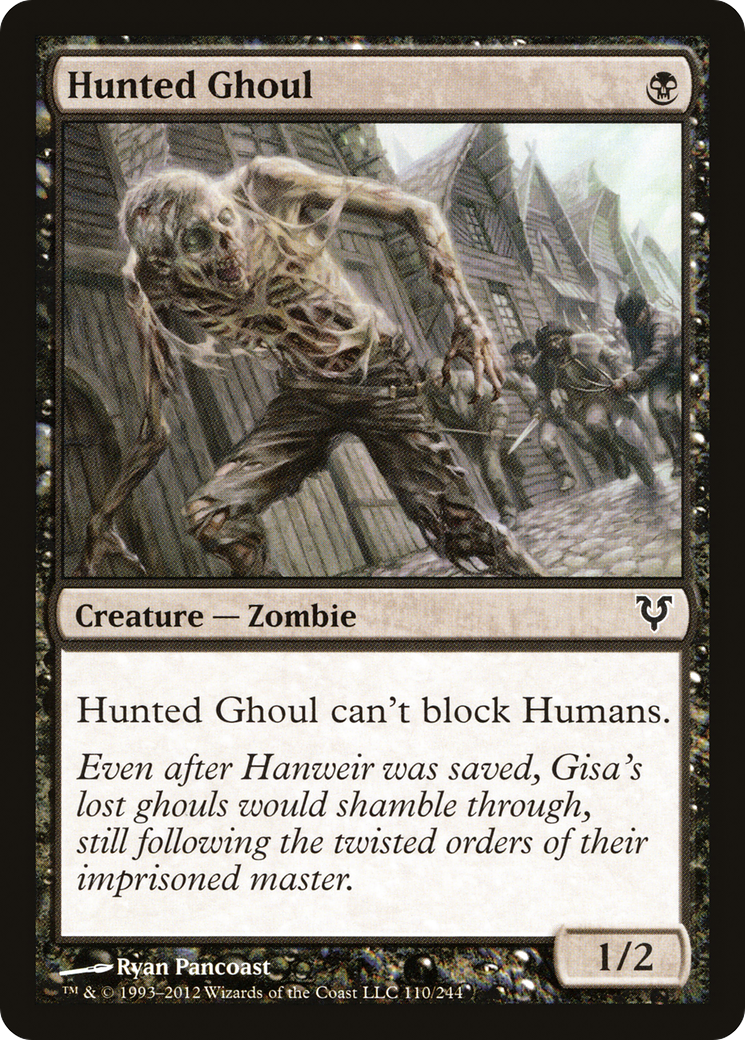 Hunted Ghoul (AVR-110) (Foil)