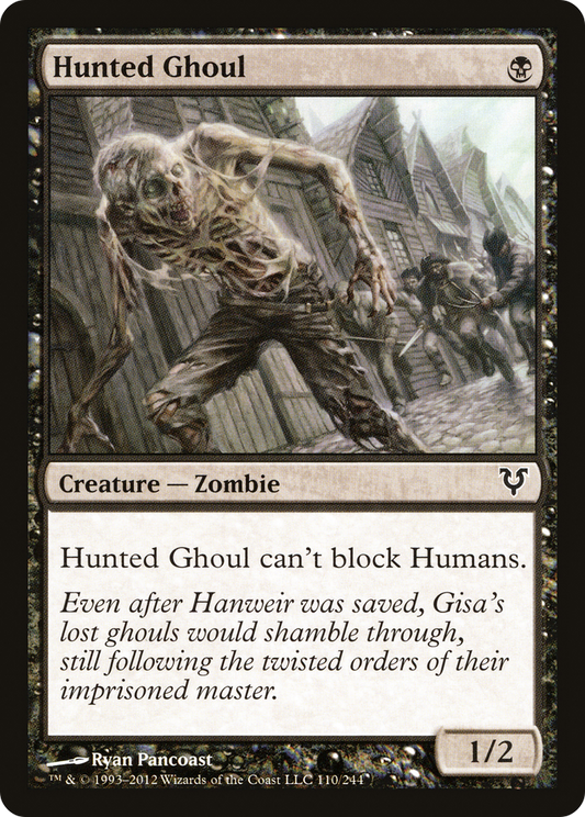 Hunted Ghoul (AVR-110) (Foil)