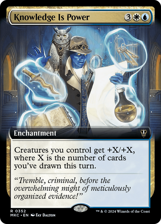 Knowledge Is Power (MKC-352) (Extended Art)