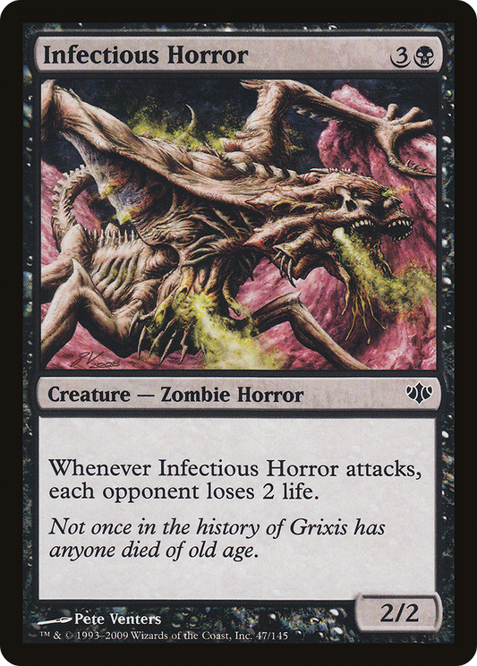 Infectious Horror (CON-047) (Foil)