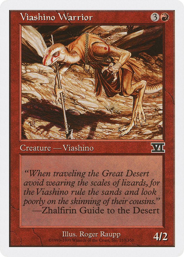 Viashino Warrior (6ED-213)