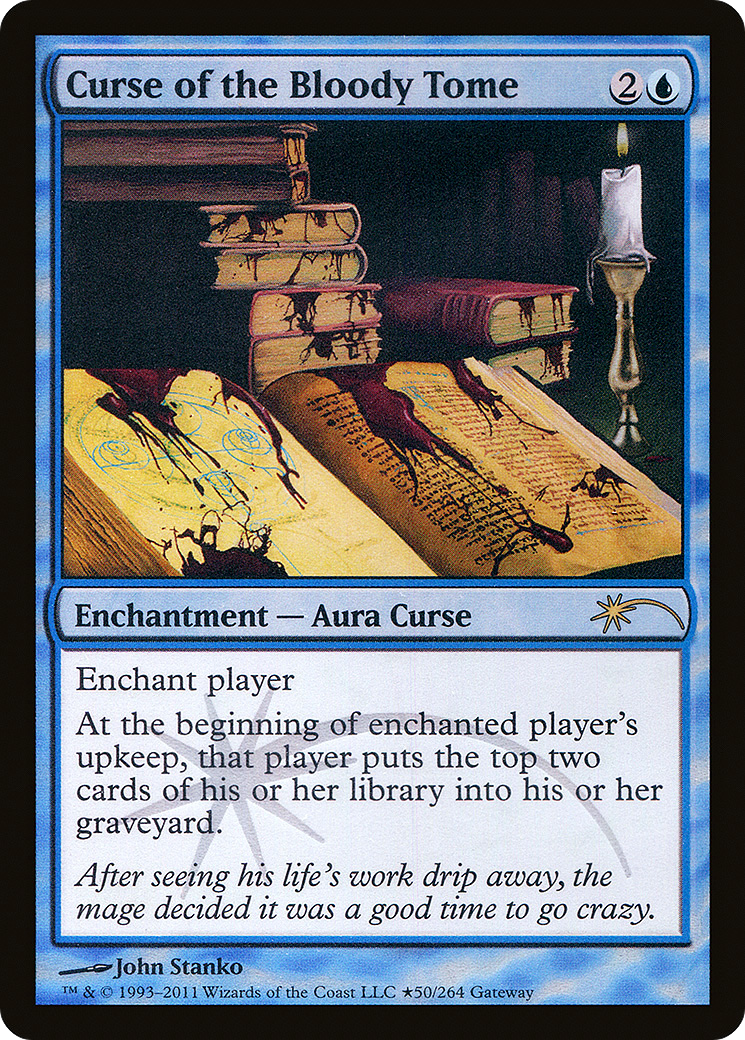 Curse of the Bloody Tome (WPN-080) (Foil)