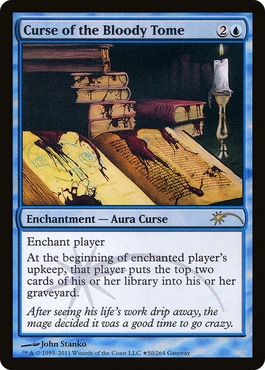 Curse of the Bloody Tome (WPN-080) (Foil)