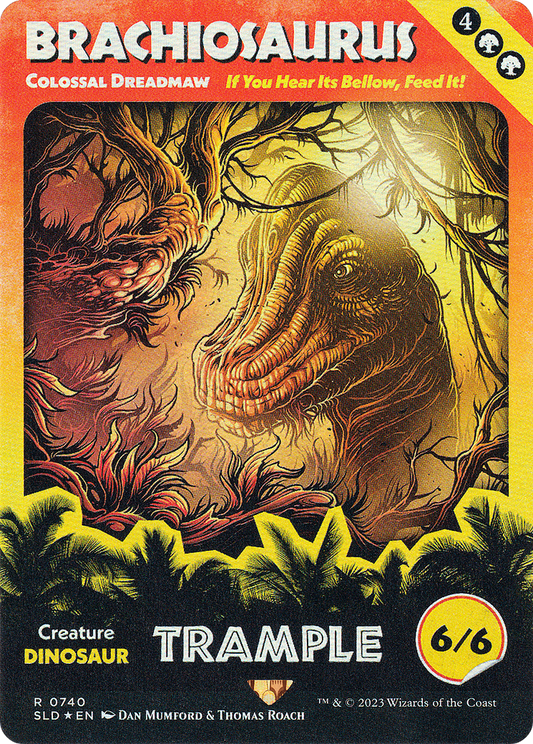 Brachiosaurus / Colossal Dreadmaw (SLD-740) (Borderless)