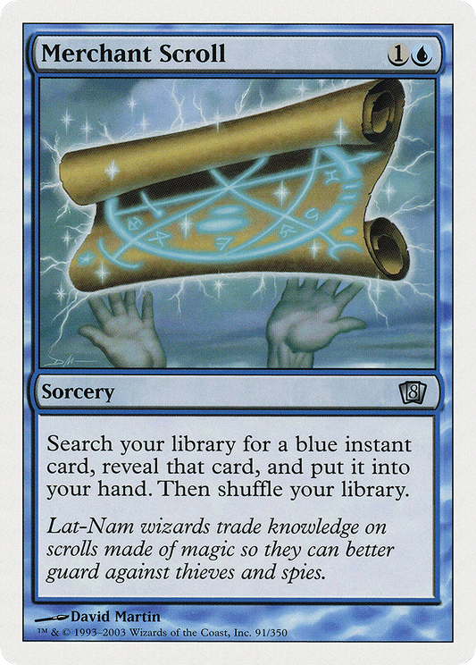 Merchant Scroll (8ED-091★) (Foil)