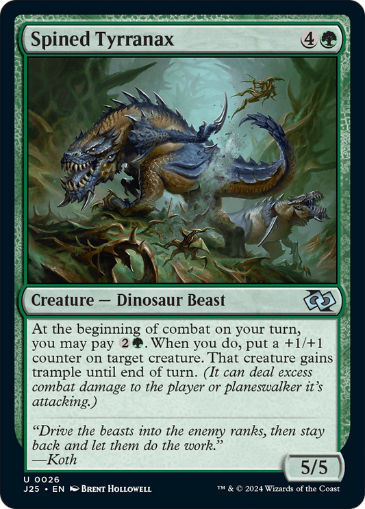 Spined Tyrranax (J25-026)