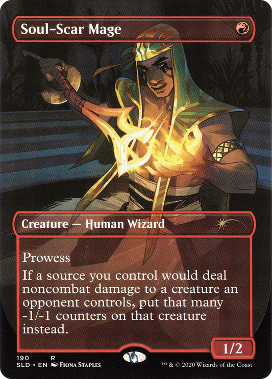 Soul-Scar Mage (SLD-190) (Borderless)