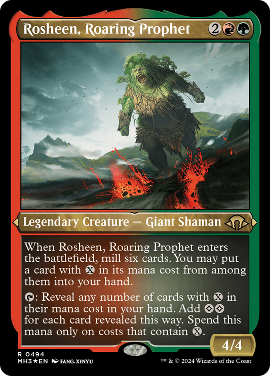 Rosheen, Roaring Prophet (MH3-494) (Etched Foil)
