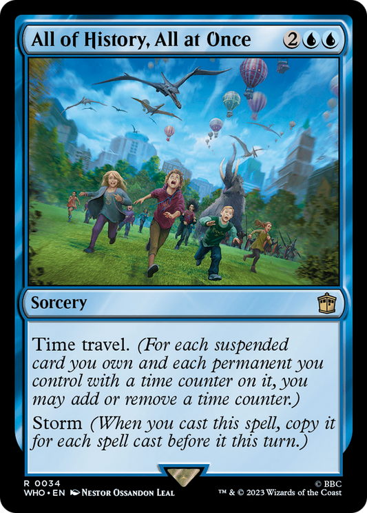 All of History, All at Once (WHO-034) (Foil)