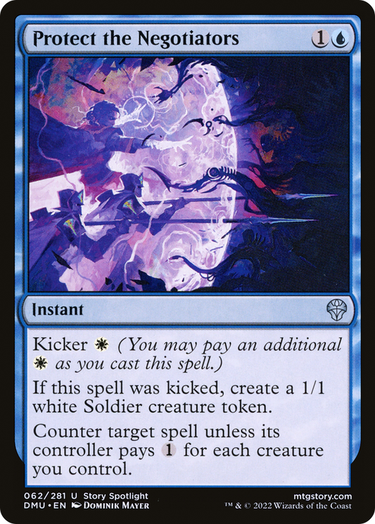 Protect the Negotiators (DMU-062) (Foil)