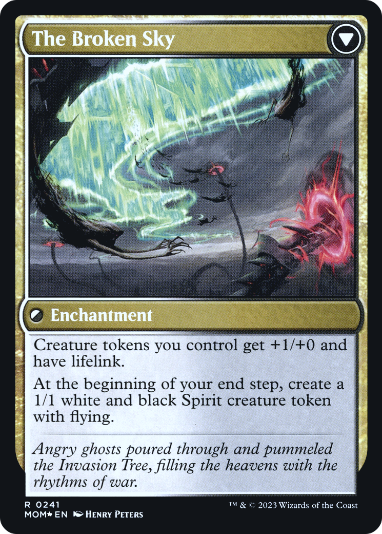 Invasion of Tolvada // The Broken Sky (PRE-241S) (Foil)